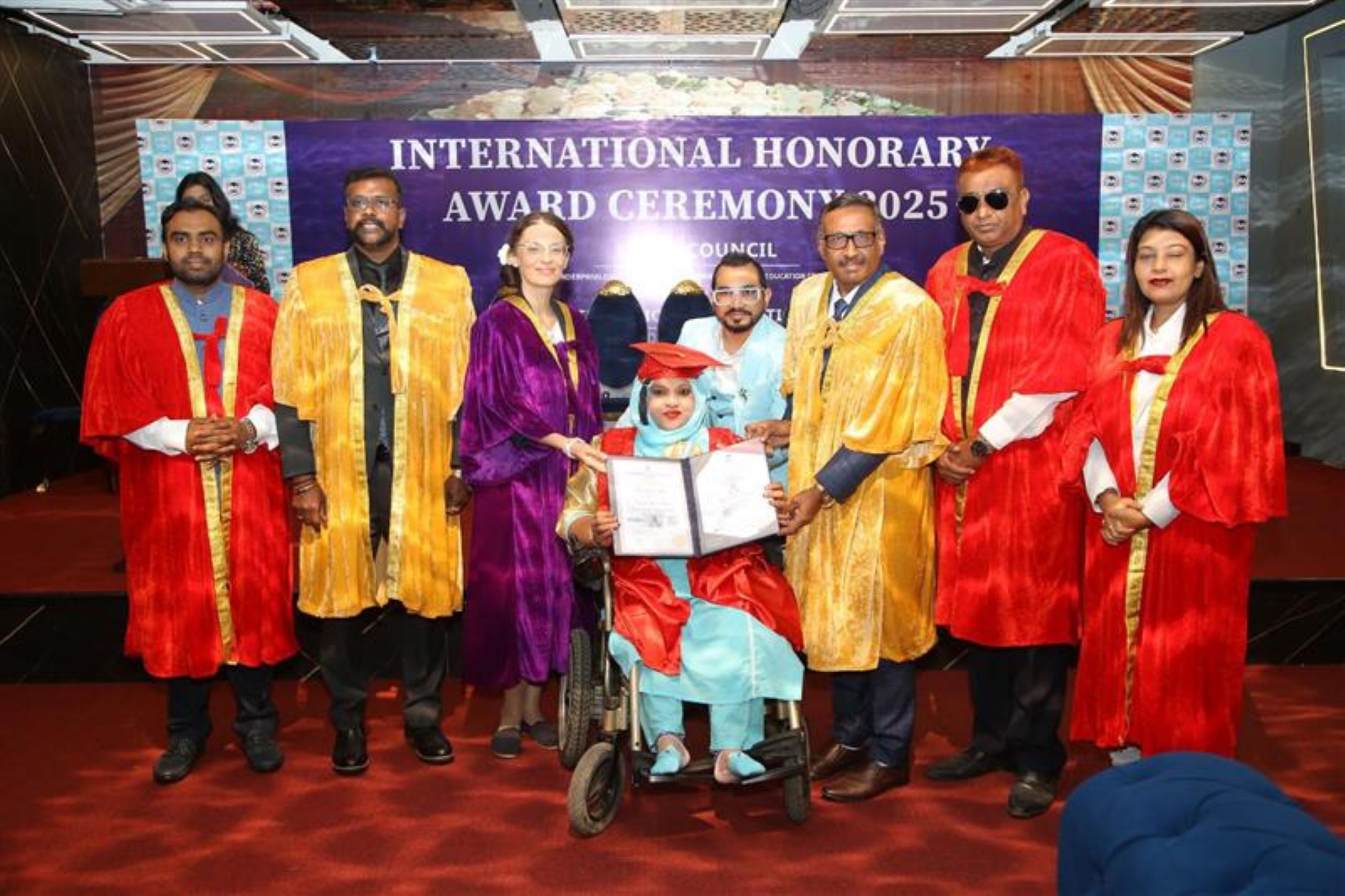 Fathima-DoctorateAward (1)